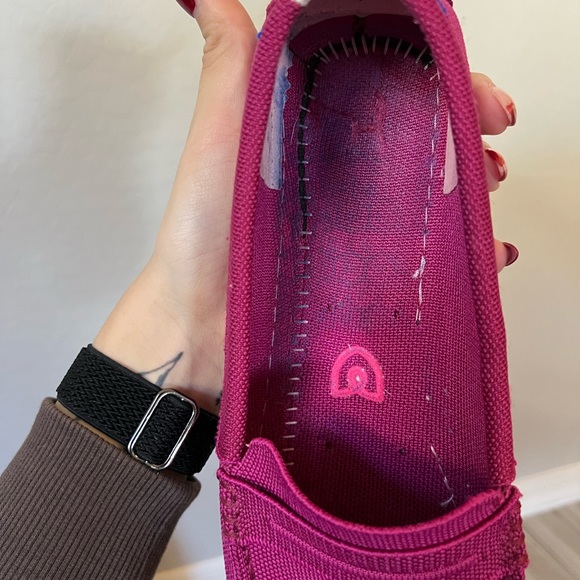 Rothy’s driver loafers Hot Pink size 12/13 with matching pink insoles! - Picture 4 of 9